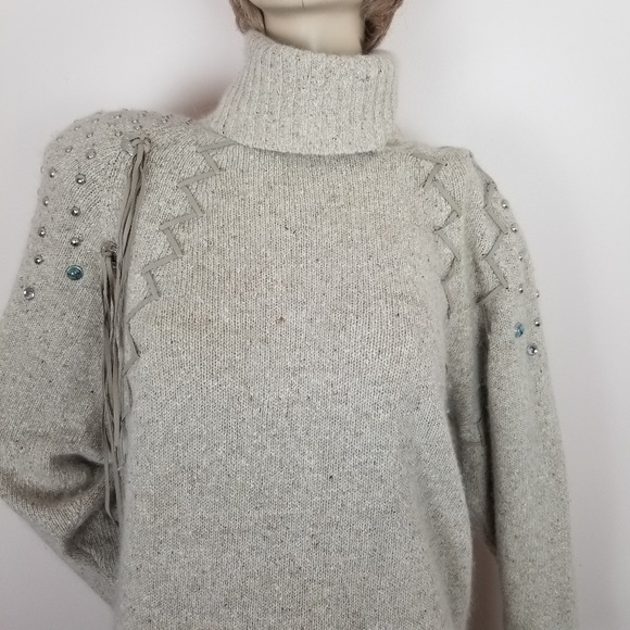Vintage south western boho vibes turtleneck - Picture 6 of 8